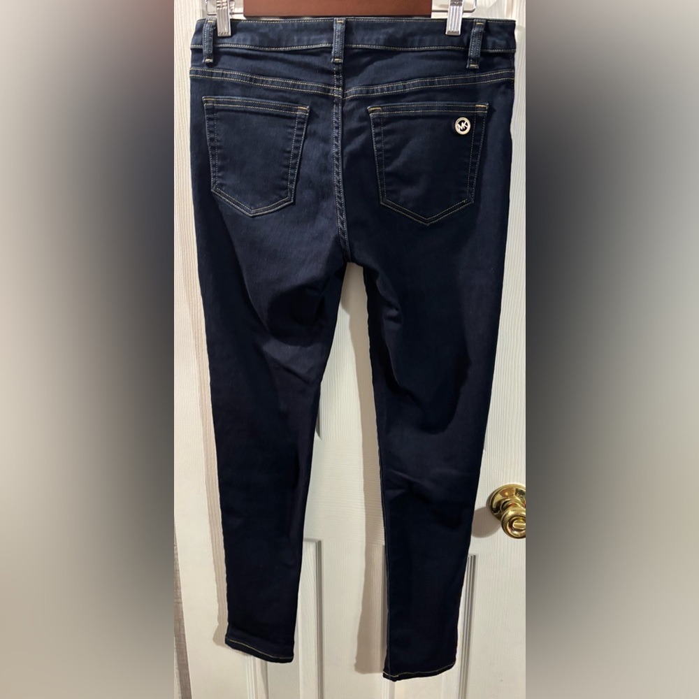 Michael Kors Dark Blue Skinny Jeans - Picture 3 of 9